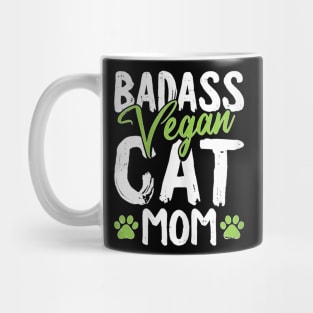 Egan Cat Mom Mothers Day Badass Mama Paw Print Kitten Lover Mug